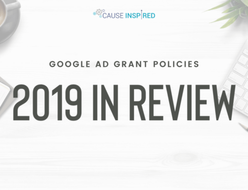 Google Ad Grant Policies: 2019 in Review