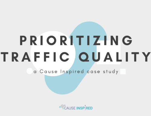 Prioritizing Traffic Quality: A Cause Inspired Case Study